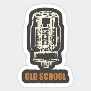 KT88 Old SChool Rock 'n' Roll Sticker